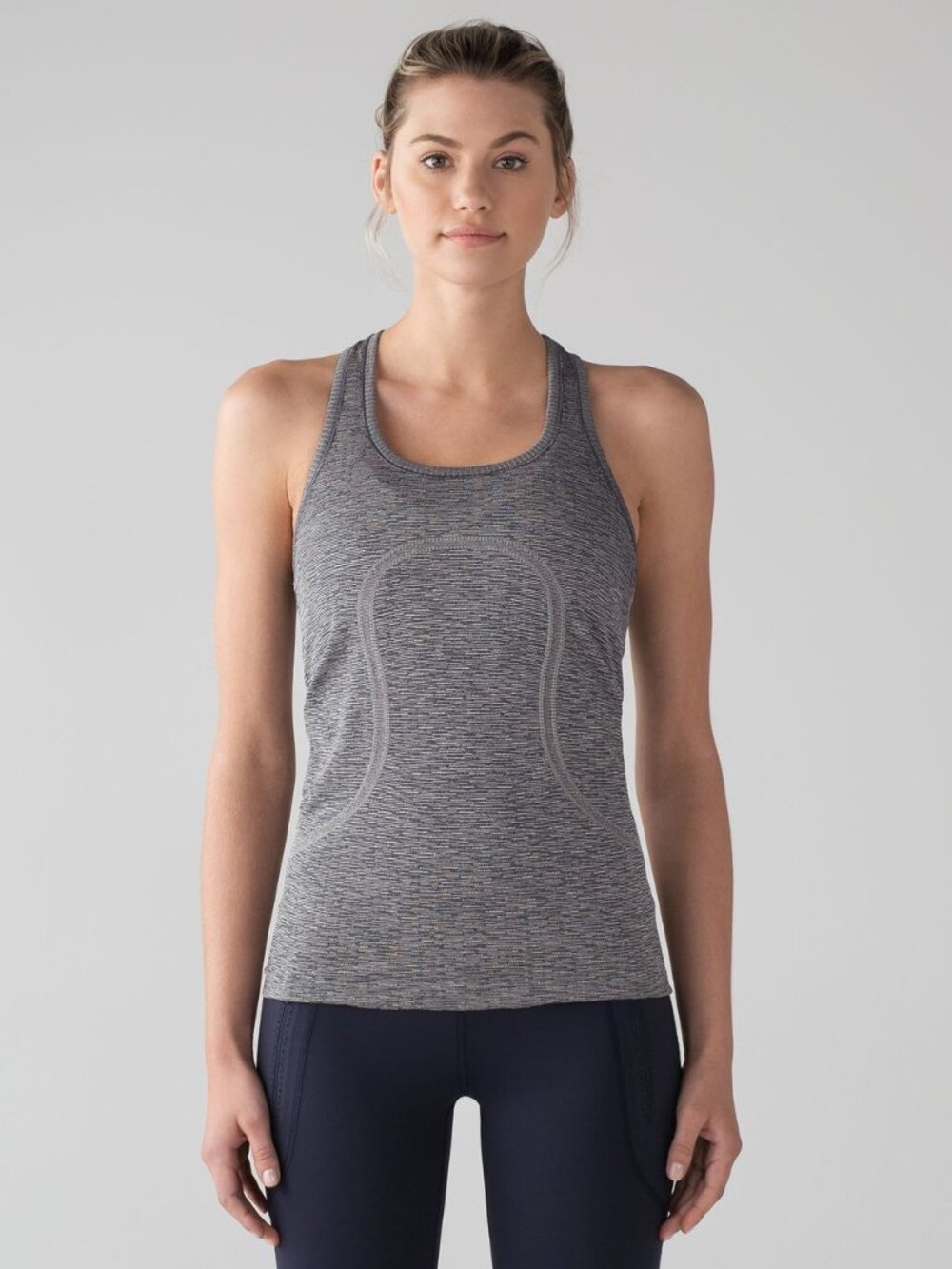 Lululemon Women's Swiftly Tech Racerback Tank Top - Black/White